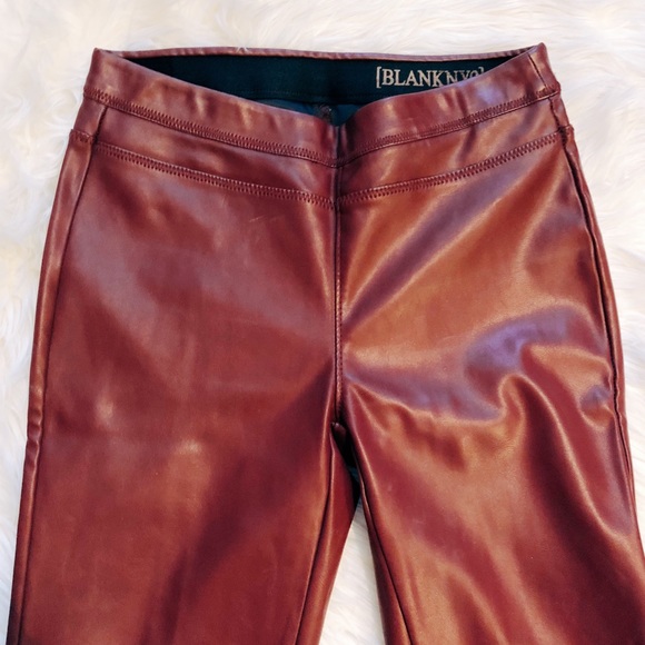 Free People Vegan Leather Pants - Picture 7 of 7